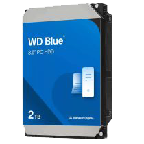 هارددیسک اینترنال وسترن دیجیتال مدل Blue WD20EZEX ظرفیت 2 ترابایت